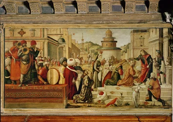 St. Georg tauft den Heiden, 1501-07